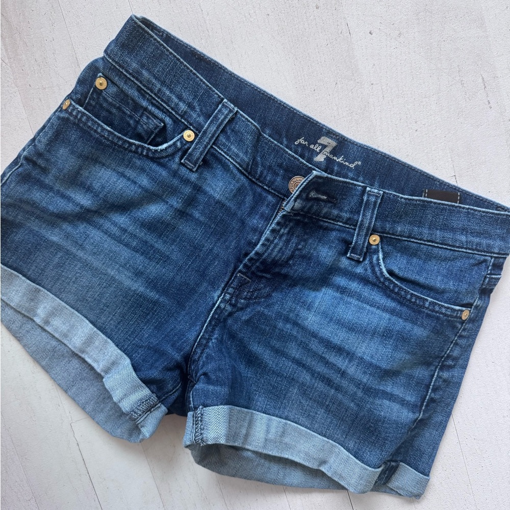🔥 FLASH SALE - 7 for all Mankind Denim Shorts - Size 26